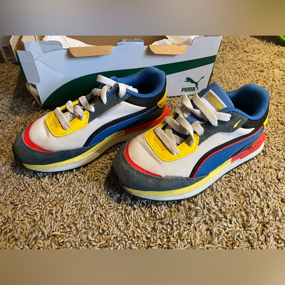 Puma | Shoes | Puma Kids City Riders Multicolor | Poshmark